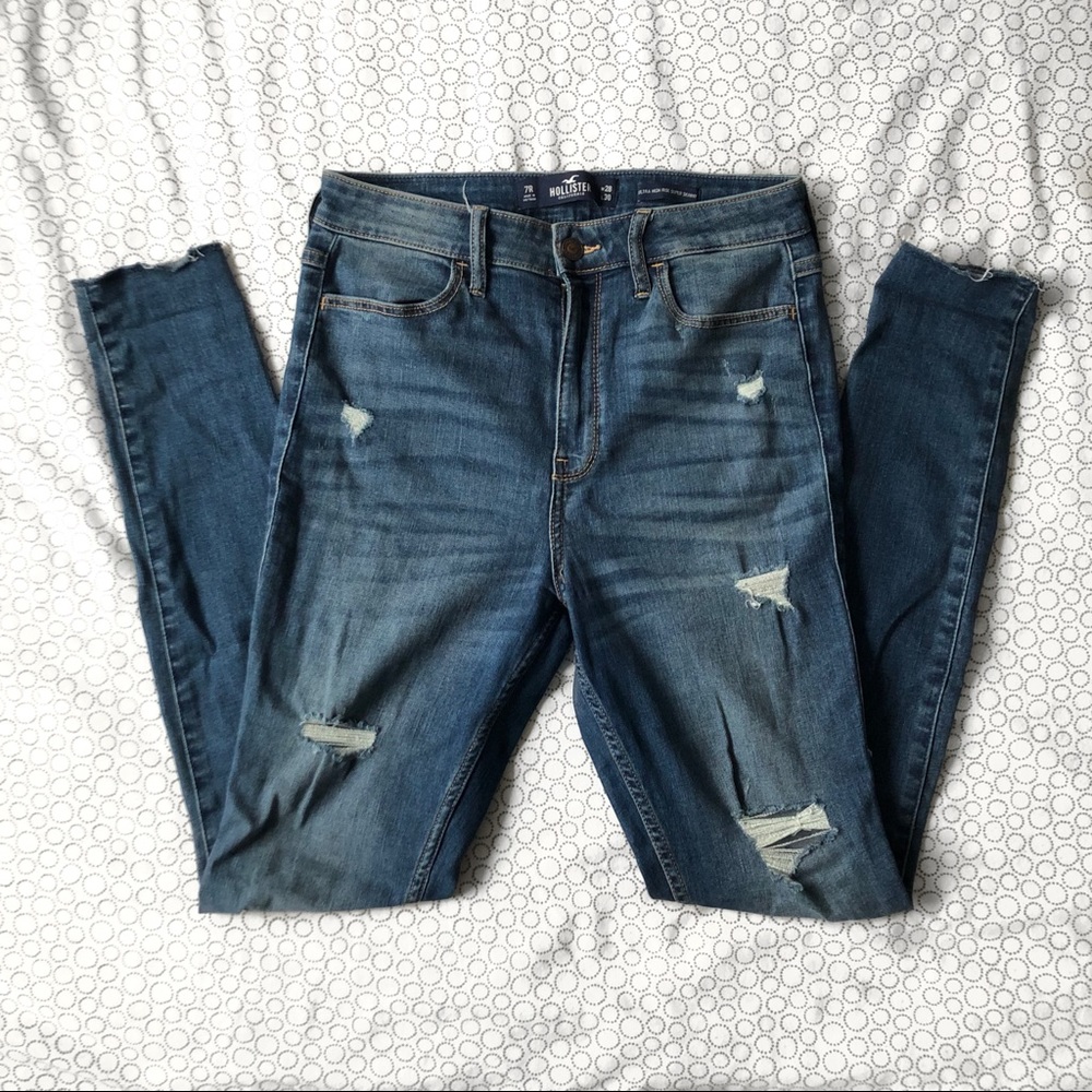 High Rise Hollister Jeans